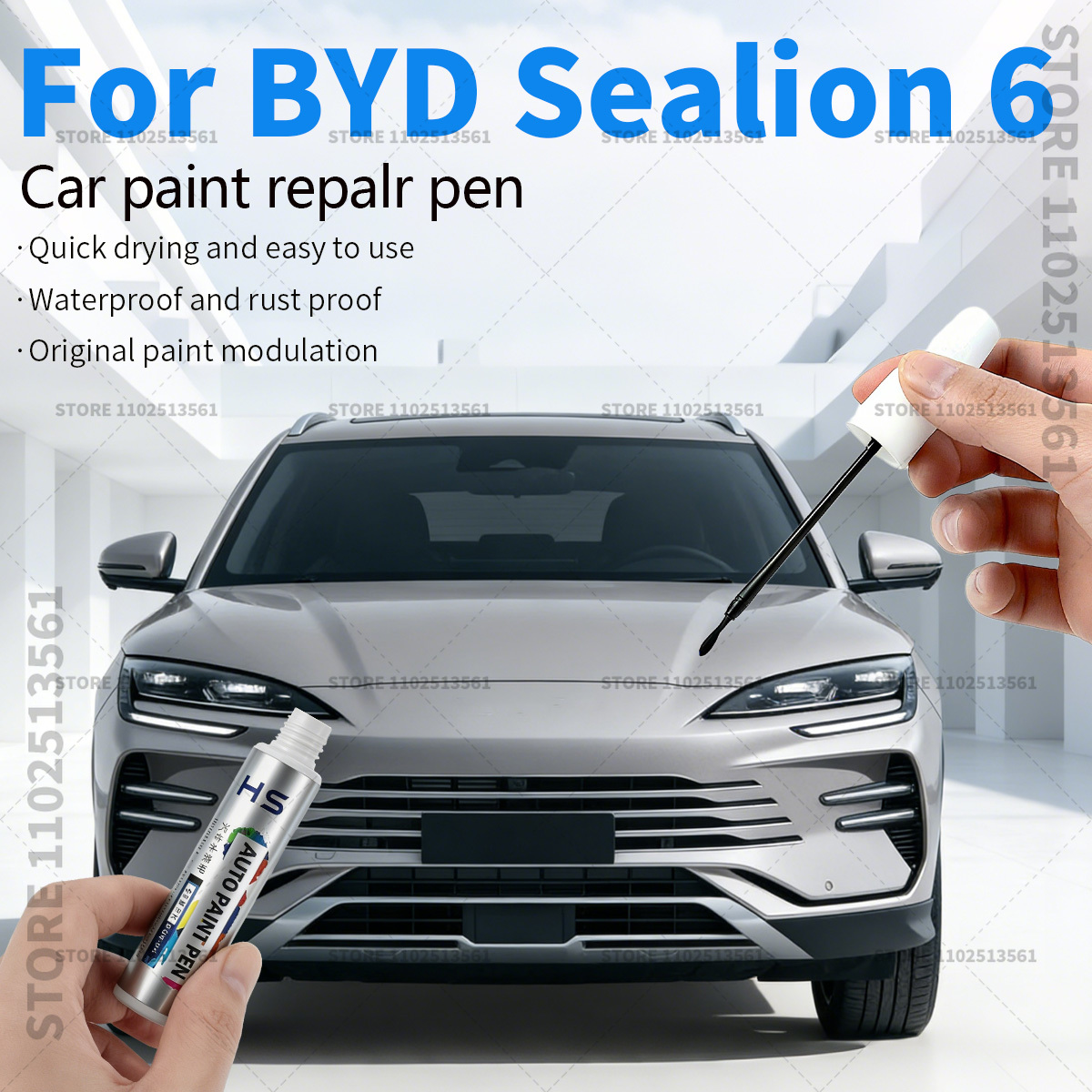 Paint Model Kit - Caneta de Reparo de Pintura Removedora