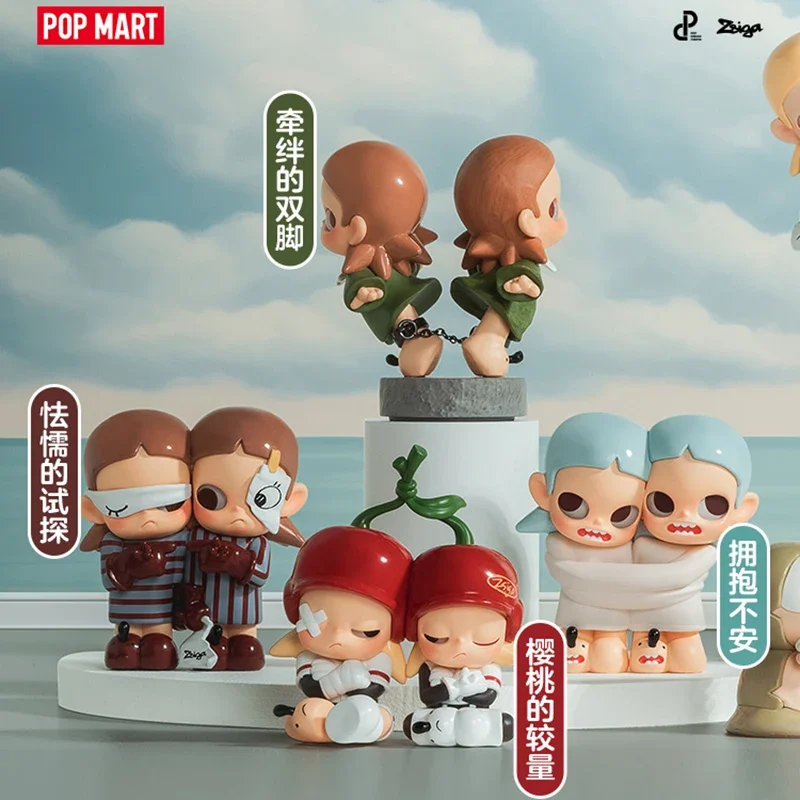 Brinquedos POPMART Zsiga Twins - Model Kit Anime Girl avaliação e preço