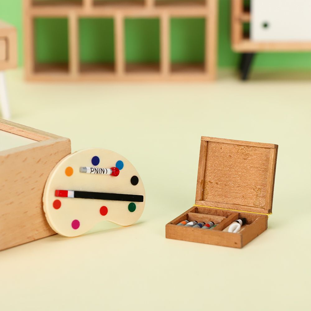 Dollhouse Furniture Miniature  - Paint Model Kit avaliação e preço