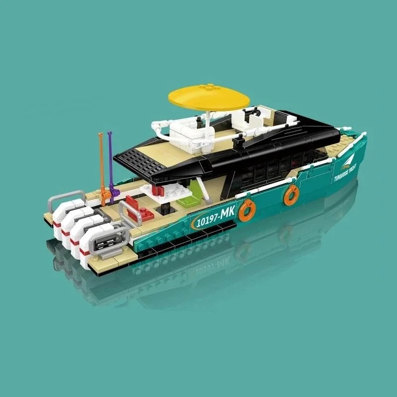 Conjunto de Blocos de Montar d - Model Kit Yacht avaliação e preço