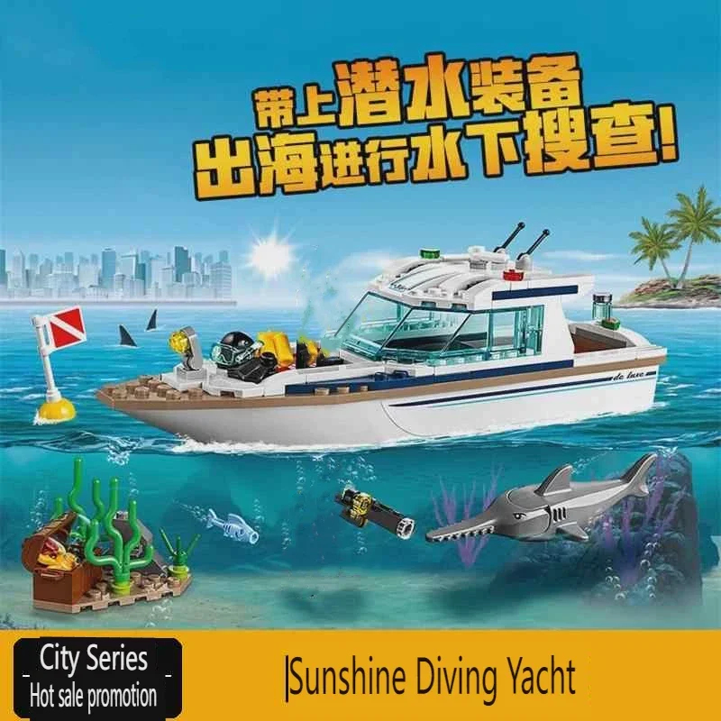 Série City 60221 Quebra-Cabeça - Model Kit Yacht avaliação e preço