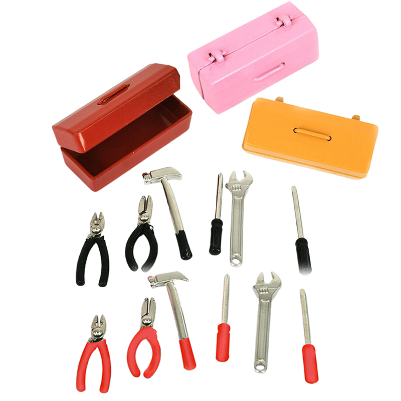 Dollhouse Miniature Toolbox, H - Model Kit Fantasy avaliação e preço