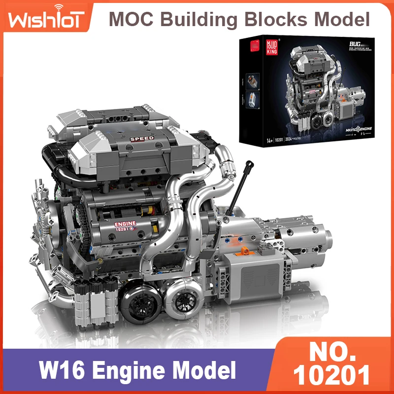 Mould King10201 Kit de Motor d - Model Kit Engine avaliação e preço